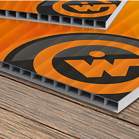 printed correx sign board rigid board printing