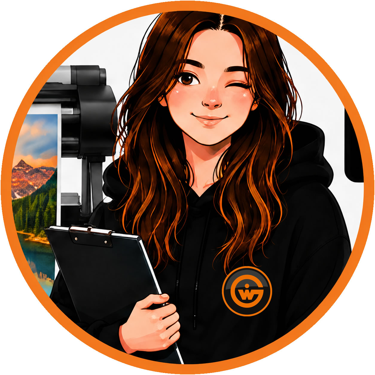 Julia from Graphic Warehouse