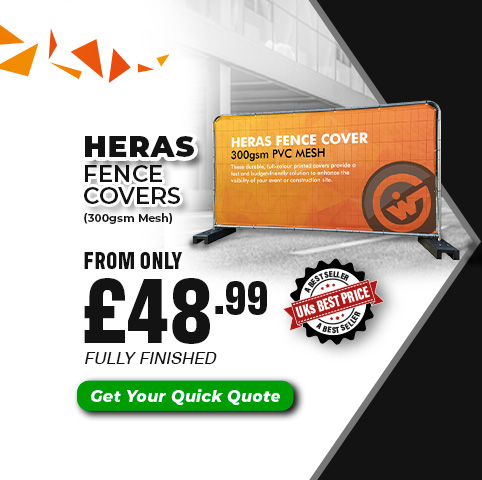 Heras Fence Banners and Jackets