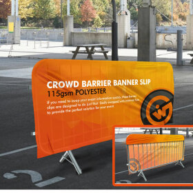 Pedestrian Barrier Slips (Quick Fit - Single Sided)