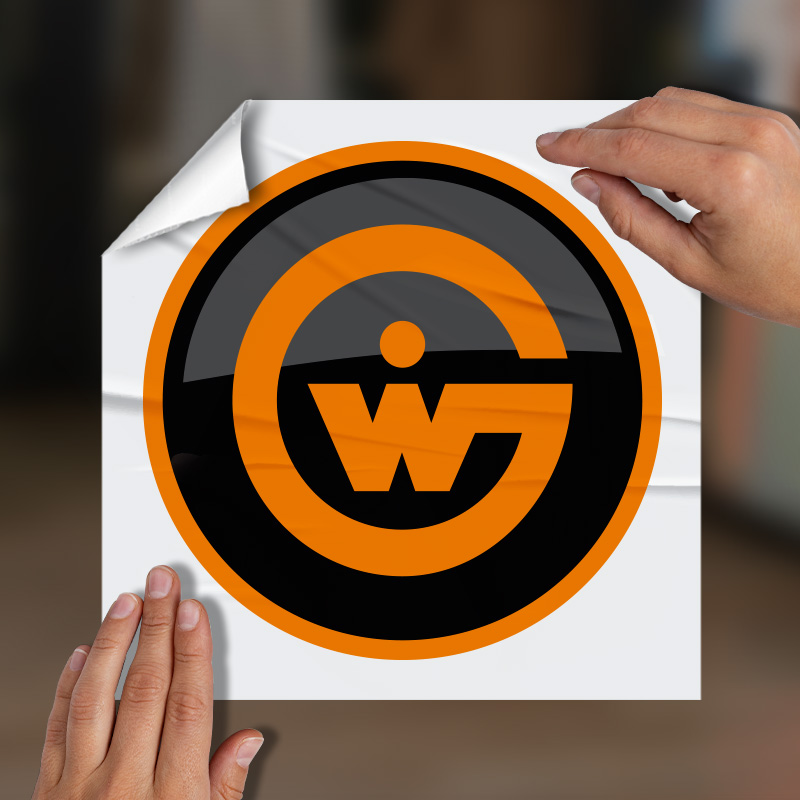 Window Cling - White
