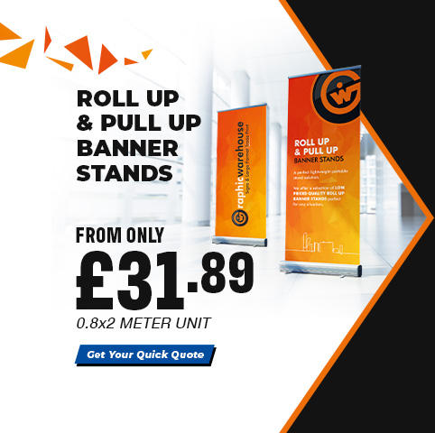 Roll Up & Pull Up Banner Stands