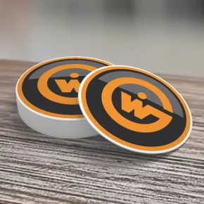 Point of Sale - Beer Mats - Single Sided - 100mm x 100mm  (Pack of 60)