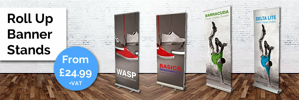 Roll Up & Pull Up Banner Stands