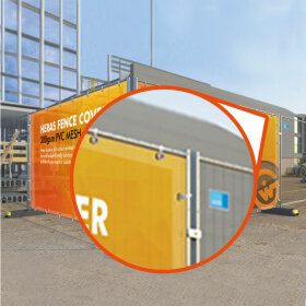 Heras Banners (Single Sided) - Square Corners